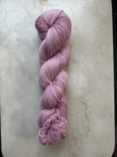 Variegated Pink Hibiscus Sock