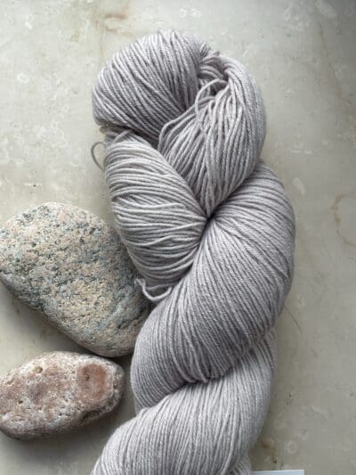 Variegated Gray Lavender Sock - Image 3