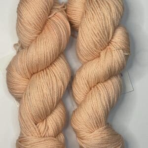 Orange Tulip Worsted Naturally Dyed Yarn