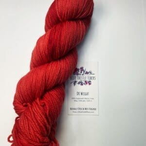 Dark Red Dahlia DK 100% Merino
