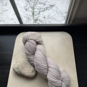 Variegated Gray Lavender Sock