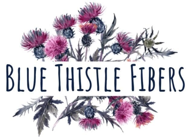 Blue Thistle Fibers