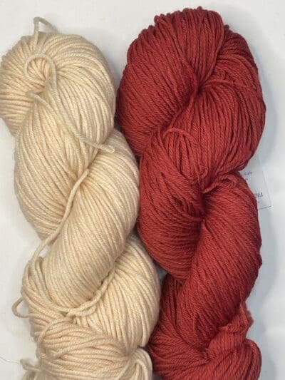 Dark Red Dahlia Worsted - Image 3