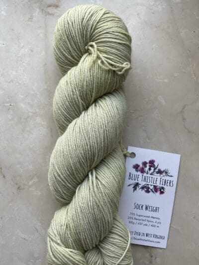Light Variegated Sage Sock - Image 2