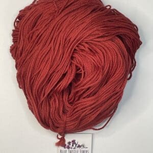 Dark Red Dahlia Worsted