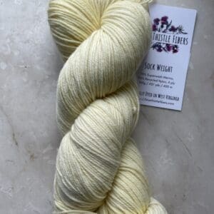 Variegated Light Daffodil Sock