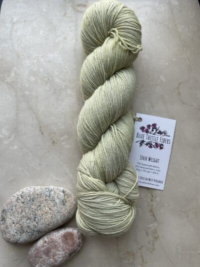 Light Variegated Sage Sock - Image 3