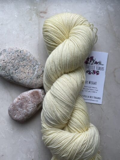 Variegated Light Daffodil Sock - Image 2
