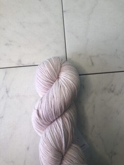 Light Peony Worsted 100% Merino Naturally Dyed Yarn by Blue Thistle Fibers
