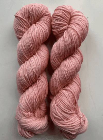 <div class="woocommerce-product-details__short-description"> Colorway: Peony Length 246 yards / 225 meters 100 grams <span data-sheets-value="{"1":2,"2":"Presenting Marshmallow Select! Everything you love about our Marshmallow yarn in extra soft 21 micron merino wool. Crafted exclusively for Knomad, we created Marshmallow DK with dyers in mind. Spun from certified mulesing-free 100% superwash merino wool, this trusty DK is exactly the yarn everyone’s favorite sweater pattern calls for. The classic 4-ply construction means this durable yarn holds up to washing and wearing. Dye with confidence, this sweet yarn will make your dyeing skills sing!"}" data-sheets-userformat="{"2":12733,"3":{"1":0,"3":1},"5":{"1":[{"1":2,"2":0,"5":{"1":2,"2":0}},{"1":0,"2":0,"3":3},{"1":1,"2":0,"4":1}]},"6":{"1":[{"1":2,"2":0,"5":{"1":2,"2":0}},{"1":0,"2":0,"3":3},{"1":1,"2":0,"4":1}]},"7":{"1":[{"1":2,"2":0,"5":{"1":2,"2":0}},{"1":0,"2":0,"3":3},{"1":1,"2":0,"4":1}]},"8":{"1":[{"1":2,"2":0,"5":{"1":2,"2":0}},{"1":0,"2":0,"3":3},{"1":1,"2":0,"4":1}]},"10":1,"11":4,"15":"Calibri","16":11}">Dark Peony DK 100% Merino yarn has everything you love about extra soft 21-micron merino wool. Spun from certified mulesing-free 100% superwash merino wool, this trusty DK is perfect for your favorite sweater pattern. It has a classic 4-ply construction that holds up to washing and wearing.</span> Machine washable and easy to care for. Care Instructions: Machine wash on a gentle cycle using mild detergent. Do not bleach. Dry flat away from direct sunlight. <strong>While our team hand-dyes each skein with the utmost care, natural dyes results can vary based on plant materials and fibers. Please be aware that variations in color and appearance may vary from the display image.  </strong>   </div>  