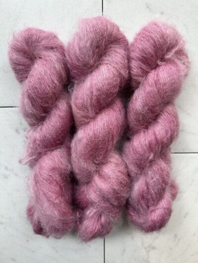 Dark Rasberry Mohair