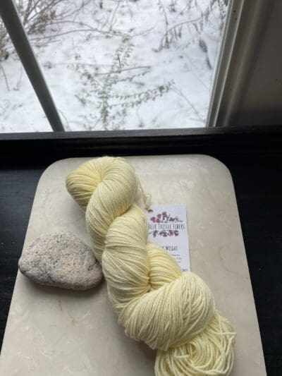 Variegated Light Daffodil Sock - Image 3
