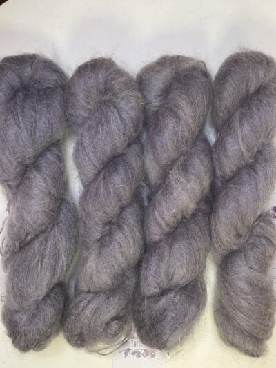 Dark Plum Mohair - Image 2