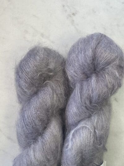 Dark Lavender Mohair