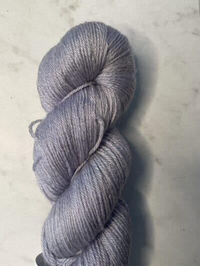 Dark Lavender Eco-Sock Naturally Dyed Yarn by Blue Thistle Fibers