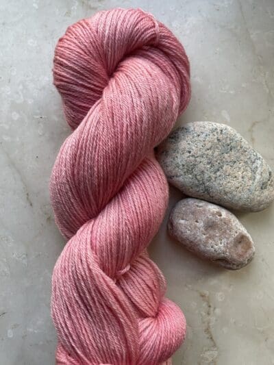 Variegated Dark Peony Recycled Wool & Tencel - Image 2