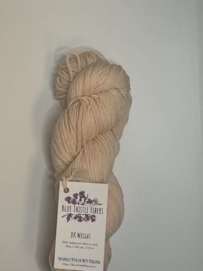 Light Peach DK 100% Merino - Image 2