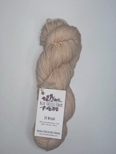 Light Peach DK 100% Merino