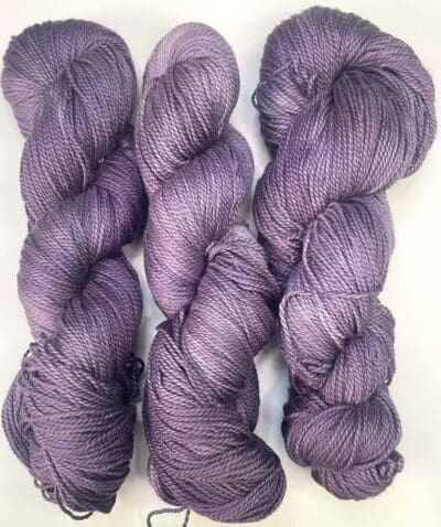 Purple Colorway: Variegated Violet. Length: 328 yds / 300 meters/100g Variegated Violet 100% Puma Cotton DK is our first VEGAN yarn base. Spun from 100% organic Pima cotton, this yarn is a soft option for warm-weather knits. At a utilitarian DK weight, this yarn is as easy to wear as it is to care for. You’ll love making tops, sweaters and baby gear with Blue Thistle 100% Pima Cotton yarn. Perfect for knitting or crocheting projects. Care Instructions: Hand wash in cold water with a gentle detergent made specifically for washing wool and other fine fibers or a PH-neutral, dye-free detergent. Lay flat to dry. Length: 437 yds / 400 meters. <strong>While our team hand-dyes each skein with the utmost care, natural dyes results can vary based on plant materials and fibers. Please be aware that variations in color and appearance may vary from the display image.  Naturally dyed yarns can blend color the first few washings, so please wash your yarn before use.</strong>