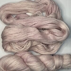 Variegated Light Magnolia  Recycled Wool and Tencel Sock