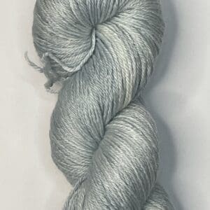 Variegated Light Indigo Recycled Wool and Tencel Sock