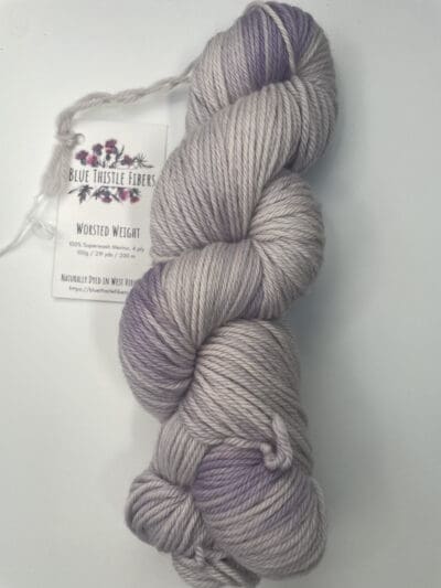 Variegated Light Violet Fingering Weight - Image 2
