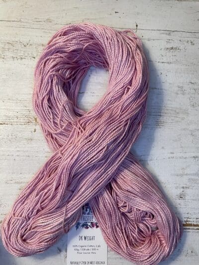 Strawberries & Cream 100% Pima Cotton DK Yarn - Image 2