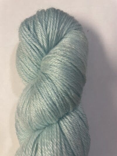 Variegated Light Hydrangea Recycled Wool and Tencel Sock