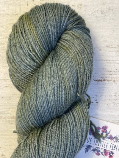 Variegated Forest Green 100% Merino non-SW Sock