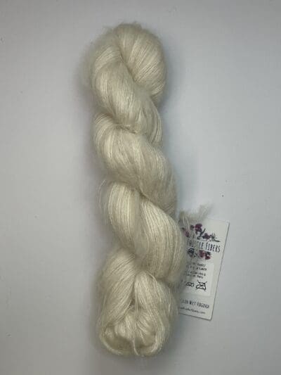 Cream Kid Mohair & Mulberry Silk - Image 3