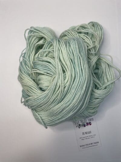 &lt;div class=&quot;woocommerce-product-details__short-description&quot;&gt; Blue Colorway: Variegated Light Hydrangea. Length 246 yards / 225 meters 100 grams &lt;span data-sheets-value=&quot;{&quot;1&quot;:2,&quot;2&quot;:&quot;Presenting Marshmallow Select! Everything you love about our Marshmallow yarn in extra soft 21 micron merino wool. Crafted exclusively for Knomad, we created Marshmallow DK with dyers in mind. Spun from certified mulesing-free 100% superwash merino wool, this trusty DK is exactly the yarn everyone’s favorite sweater pattern calls for. The classic 4-ply construction means this durable yarn holds up to washing and wearing. Dye with confidence, this sweet yarn will make your dyeing skills sing!&quot;}&quot; data-sheets-userformat=&quot;{&quot;2&quot;:12733,&quot;3&quot;:{&quot;1&quot;:0,&quot;3&quot;:1},&quot;5&quot;:{&quot;1&quot;:[{&quot;1&quot;:2,&quot;2&quot;:0,&quot;5&quot;:{&quot;1&quot;:2,&quot;2&quot;:0}},{&quot;1&quot;:0,&quot;2&quot;:0,&quot;3&quot;:3},{&quot;1&quot;:1,&quot;2&quot;:0,&quot;4&quot;:1}]},&quot;6&quot;:{&quot;1&quot;:[{&quot;1&quot;:2,&quot;2&quot;:0,&quot;5&quot;:{&quot;1&quot;:2,&quot;2&quot;:0}},{&quot;1&quot;:0,&quot;2&quot;:0,&quot;3&quot;:3},{&quot;1&quot;:1,&quot;2&quot;:0,&quot;4&quot;:1}]},&quot;7&quot;:{&quot;1&quot;:[{&quot;1&quot;:2,&quot;2&quot;:0,&quot;5&quot;:{&quot;1&quot;:2,&quot;2&quot;:0}},{&quot;1&quot;:0,&quot;2&quot;:0,&quot;3&quot;:3},{&quot;1&quot;:1,&quot;2&quot;:0,&quot;4&quot;:1}]},&quot;8&quot;:{&quot;1&quot;:[{&quot;1&quot;:2,&quot;2&quot;:0,&quot;5&quot;:{&quot;1&quot;:2,&quot;2&quot;:0}},{&quot;1&quot;:0,&quot;2&quot;:0,&quot;3&quot;:3},{&quot;1&quot;:1,&quot;2&quot;:0,&quot;4&quot;:1}]},&quot;10&quot;:1,&quot;11&quot;:4,&quot;15&quot;:&quot;Calibri&quot;,&quot;16&quot;:11}&quot;&gt;Variegated Light Hydrangea is a blue green DK 100% Merino yarn has everything you love about extra soft 21-micron merino wool. Spun from certified mulesing-free 100% superwash merino wool, this trusty DK is perfect for your favorite sweater pattern. It has a classic 4-ply construction that holds up to washing and wearing.&lt;/span&gt; Machine washable and easy to care for. Care Instructions: Machine wash on a gentle cycle using mild detergent. Do not bleach. Dry flat away from direct sunlight. &lt;strong&gt;While our team hand-dyes each skein with the utmost care, natural dyes results can vary based on plant materials and fibers. Please be aware that variations in color and appearance may vary from the display image.  &lt;/strong&gt; &lt;div class=&quot;woocommerce-product-details__short-description&quot;&gt; &lt;table width=&quot;472&quot;&gt; &lt;tbody&gt; &lt;tr&gt; &lt;td&gt;&lt;strong&gt;Metric&lt;/strong&gt;&lt;/td&gt; &lt;td&gt;&lt;strong&gt;US Knitting Needle&lt;/strong&gt;&lt;/td&gt; &lt;td&gt;&lt;strong&gt;Crochet Hook&lt;/strong&gt;&lt;/td&gt; &lt;/tr&gt; &lt;tr&gt; &lt;td style=&quot;font-style: inherit; font-weight: inherit;&quot;&gt;4.5 mm&lt;/td&gt; &lt;td style=&quot;font-style: inherit; font-weight: inherit;&quot;&gt;US 7&lt;/td&gt; &lt;td style=&quot;font-style: inherit; font-weight: inherit;&quot;&gt;7&lt;/td&gt; &lt;/tr&gt; &lt;/tbody&gt; &lt;/table&gt; &nbsp; &lt;table width=&quot;472&quot;&gt; &lt;tbody&gt; &lt;tr&gt; &lt;td&gt;&lt;strong&gt;Stitches per Inch&lt;/strong&gt;&lt;/td&gt; &lt;/tr&gt; &lt;tr&gt; &lt;td style=&quot;font-style: inherit; font-weight: inherit;&quot;&gt;5.5 st/inch&lt;/td&gt; &lt;/tr&gt; &lt;/tbody&gt; &lt;/table&gt; &nbsp; &lt;/div&gt; &nbsp; &lt;/div&gt; &nbsp;