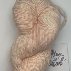 Variegated Dark Peach Fingering