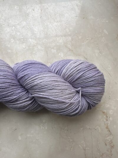 Variegated Lavender 100% Merino non-SW Sock - Image 2