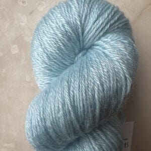 Blue Recycled Wool and Tencel Sock