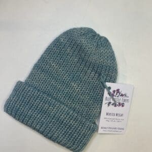 Forest Green Handmade 100% Merino Toddler Beanie
