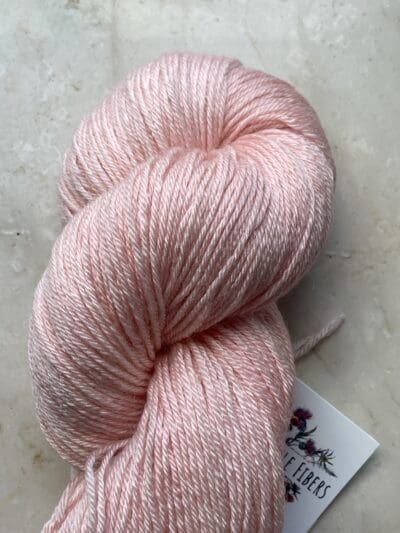 Variegated Dark Magnolia  Recycled Wool and Tencel Sock