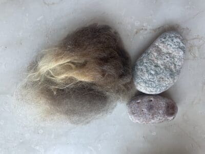 Brown Shetland Combed Locks - Image 2