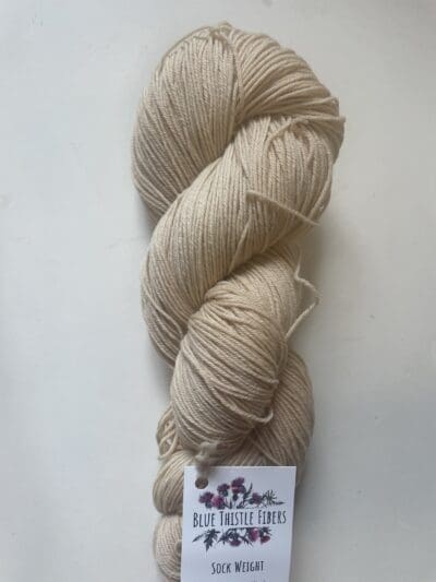 Light Tan 100% Merino non-SW Sock