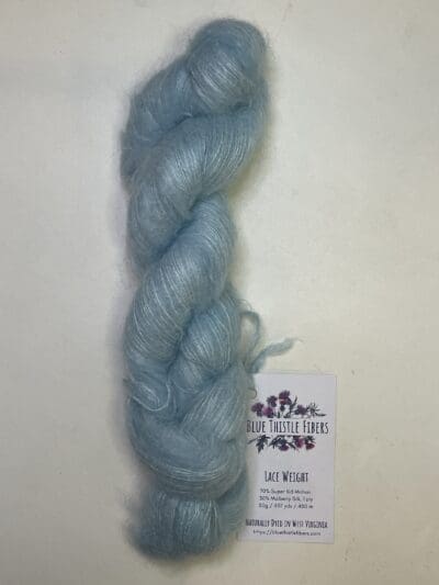 Light Hydrangea Mohair & Silk
