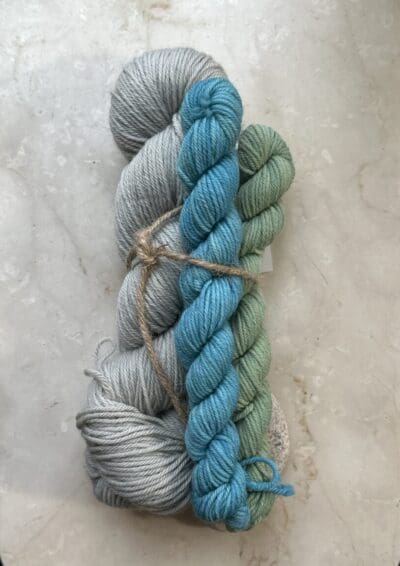 Cloudy Day Colorwork DK 100 % Merino Bundle - Image 3