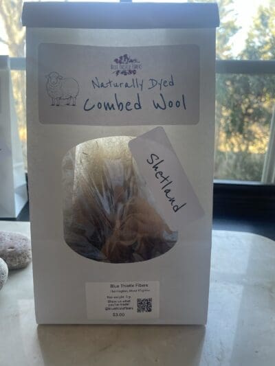 Brown Shetland Combed Locks - Image 3