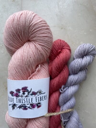 Pink Sunset Sock Colorwork Bundle - Image 3