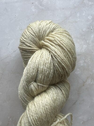 Variegated Dark Daffodil Recycled Wool and Tencel - Image 2
