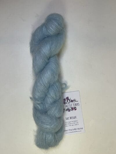 Light Hydrangea Mohair & Silk - Image 3