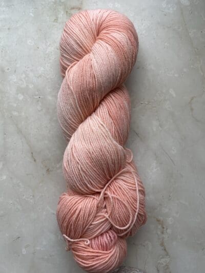 Variegated Dark Peach Sock