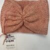 Peach Handmade 100% Merino Toddler Headband