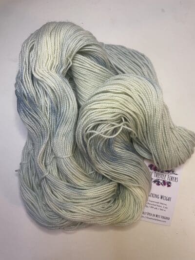 Variegated Green Wave Fingering - Image 2