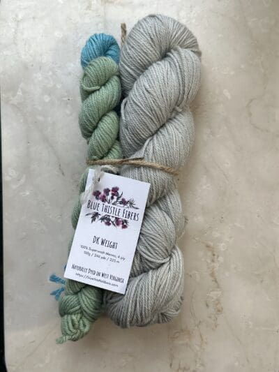 Cloudy Day Colorwork DK 100 % Merino Bundle - Image 2