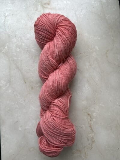 Variegated Dark Pink 100% Merino non-SW Sock