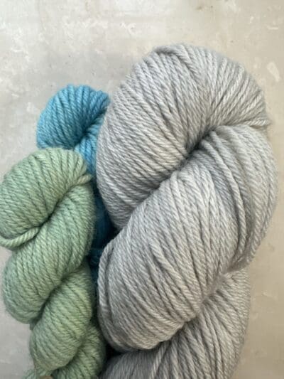 Cloudy Day Colorwork DK 100 % Merino Bundle